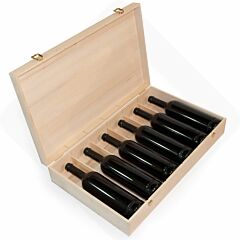 010772 - Cassetta in legno per 6 bott.