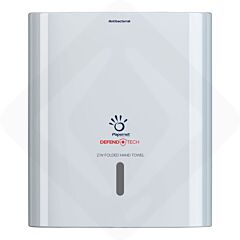 416148 - Dispenser Papernet® Antibatterico x Asciugamano Piegato Z/W, Bianco