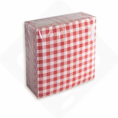 TAV.101 - Tovagliolo NAP-INK® TAVERNA Rosso, 40x40 cm - 12 x 50 pz