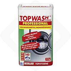 9078570 - ECOLAB TOPWASH Hygiene Professional, Polvere per Bucato - 14 Kg