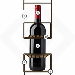 NAK-300N - Sistema Nakpack® 3 Bottiglie, Ømax 100 mm, H.max 335 mm