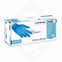 N80B200/XL -  Guanto REFLEXX N80B Nitrile senza polvere, XL - 200 pz