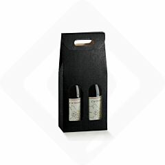 Tragkarton Seta Nero 2 bott.