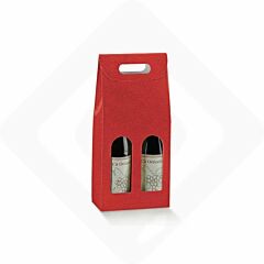 Tragkarton Pelle Rosso 2 bott.