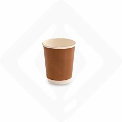 SDG.105DW-51 - Bicchiere Double Wall 9oz  "Brown" 300 ml - 420 pz