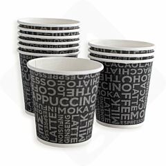 SDG.106-53 - Bicchiere 4oz caffé "COFFEE BLACK" 125 ml - 1'000pz