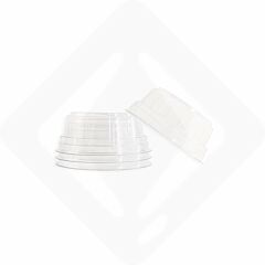 SDG.8095-1 - Coperchio Cupola Impilabile PET Ø81,5mm, H32 mm - 800pz