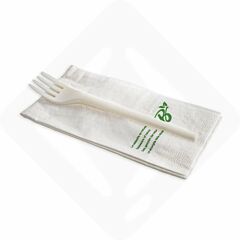 SDG.N862 - Set Mono Forchetta CPLA BIO 168 mm - 100pz