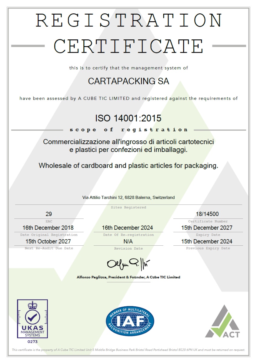 ISO 14001:2015